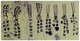 China: Records of comets from a silk manuscript, Mawangdui Tomb 3, Changhsa, c. 300 BCE